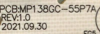 KIT DE TARJETAS PARA TV LG / MAIN EBR36624834 / EAX69762805 / 36624834 / FUENTE MP138GC-55P7A / MP138GC-55P7A / PANEL BOEI550WQ1AF1D / MODELO 55UQ7570PUJ.CUSFBH - Imagen 3